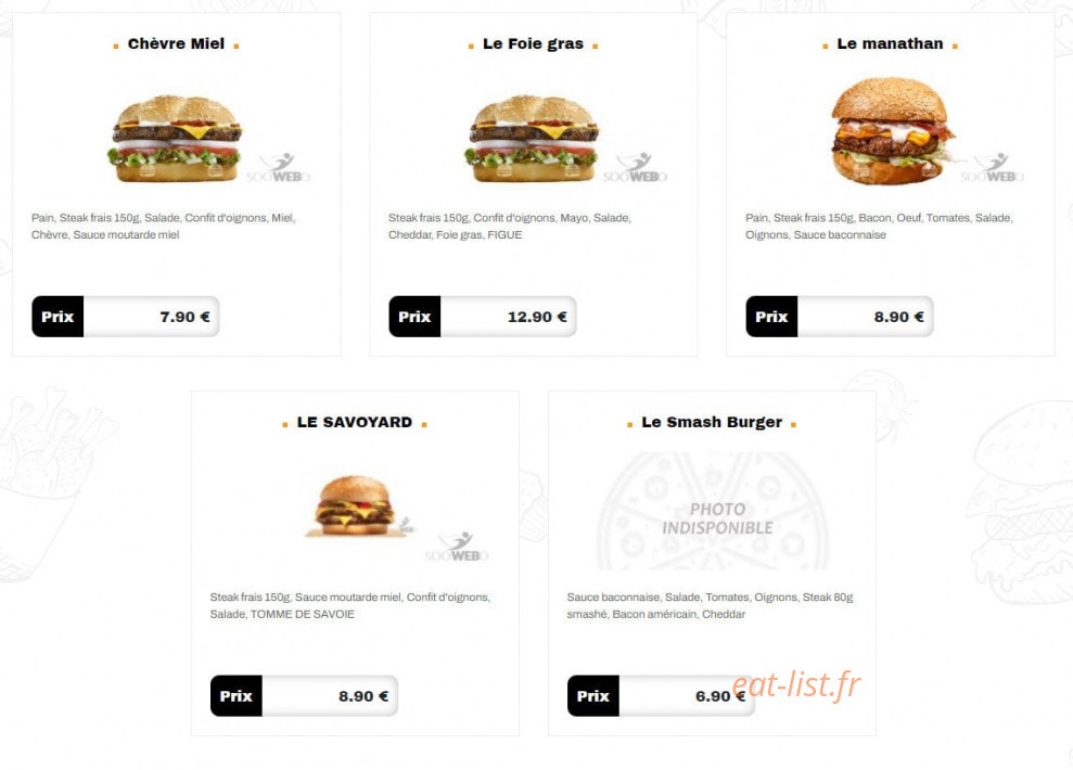 MyBurger27 — carte page 4