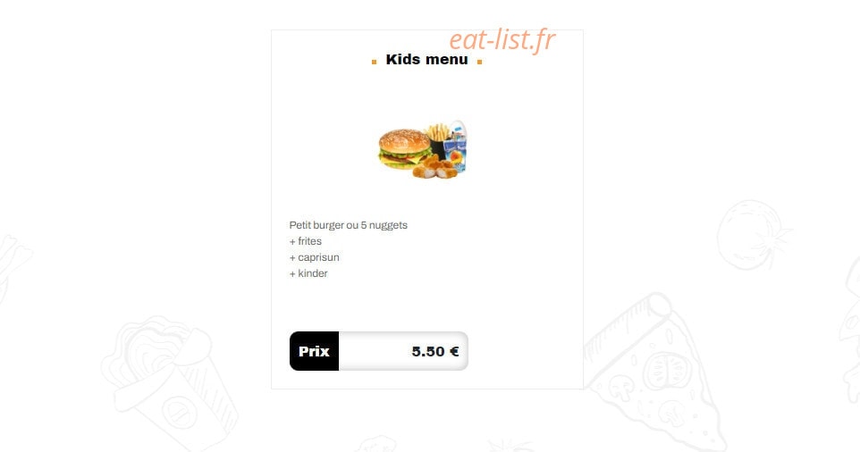 MyBurger27 — carte page 9