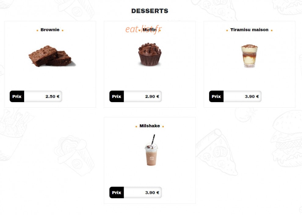 MyBurger27 — carte page 12