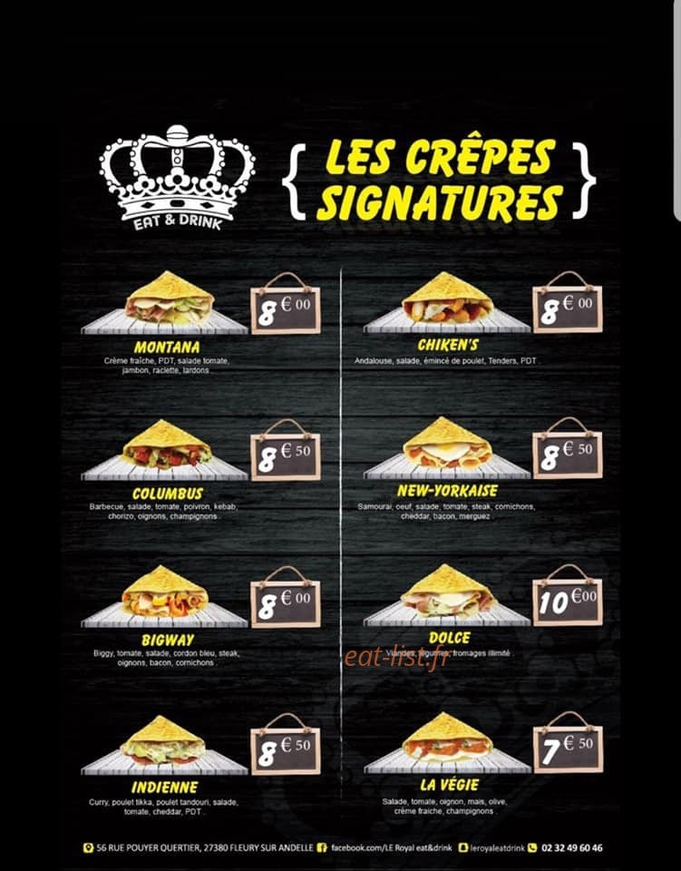 Le Royal — carte page 1