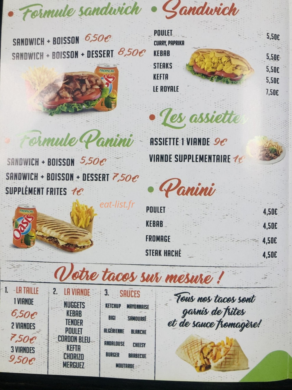 Sav’eure gourmandes — carte page 2