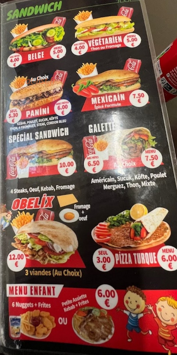 Kebab des 4 moulins — carte page 4