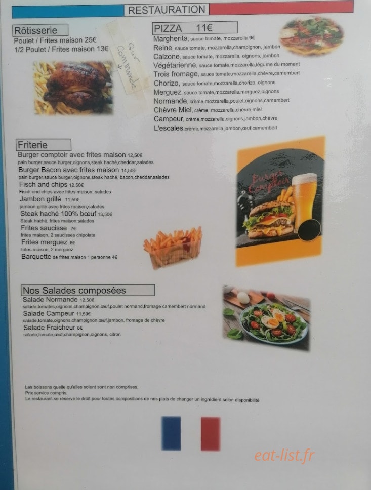 L'Escales — carte page 1