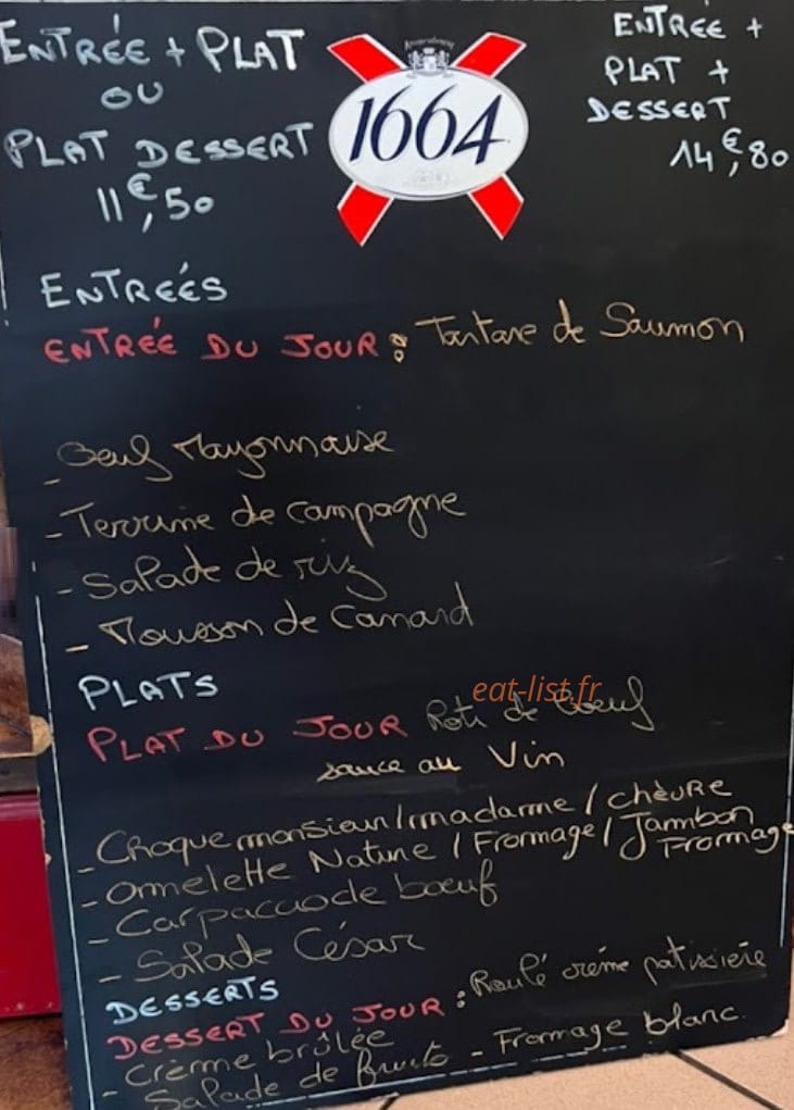 Le Classic — carte page 1