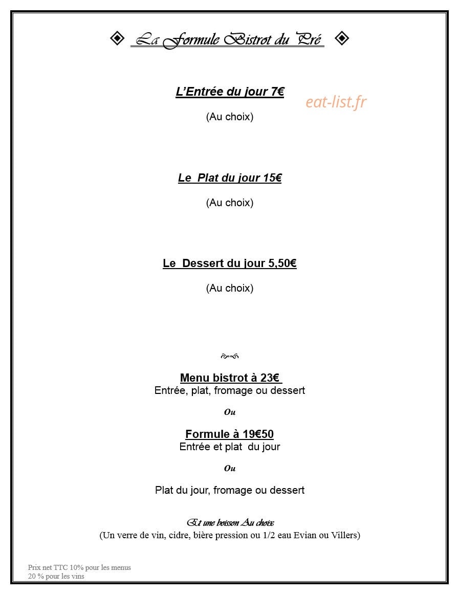 Le Pré Saint Germain — carte page 5