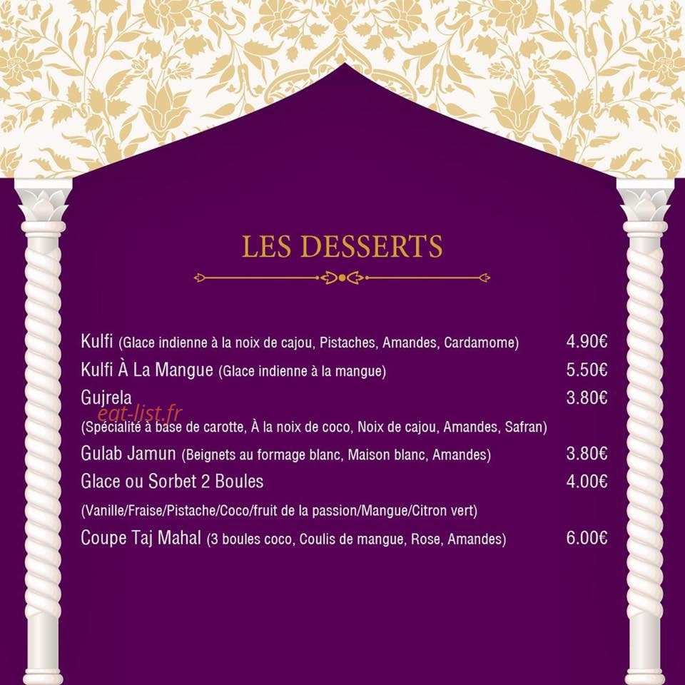 Le Taj Mahal — carte page 5