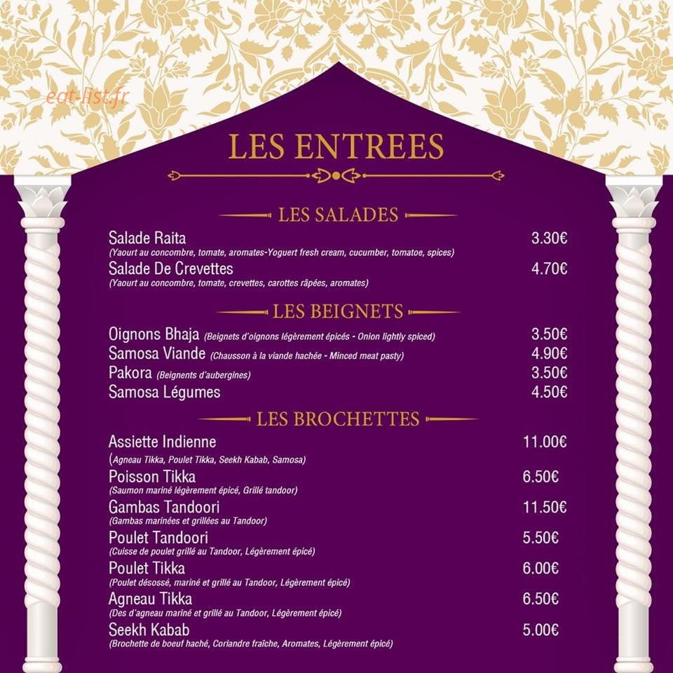 Le Taj Mahal — carte page 2