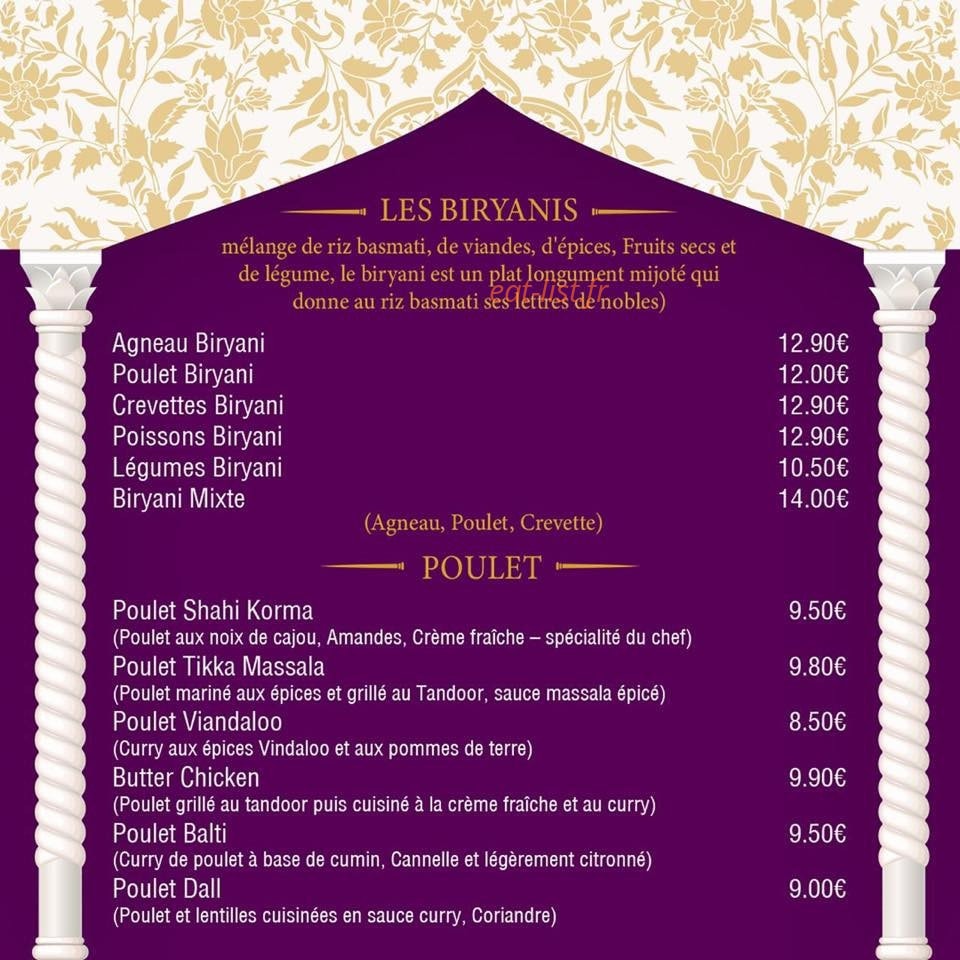 Le Taj Mahal — carte page 3