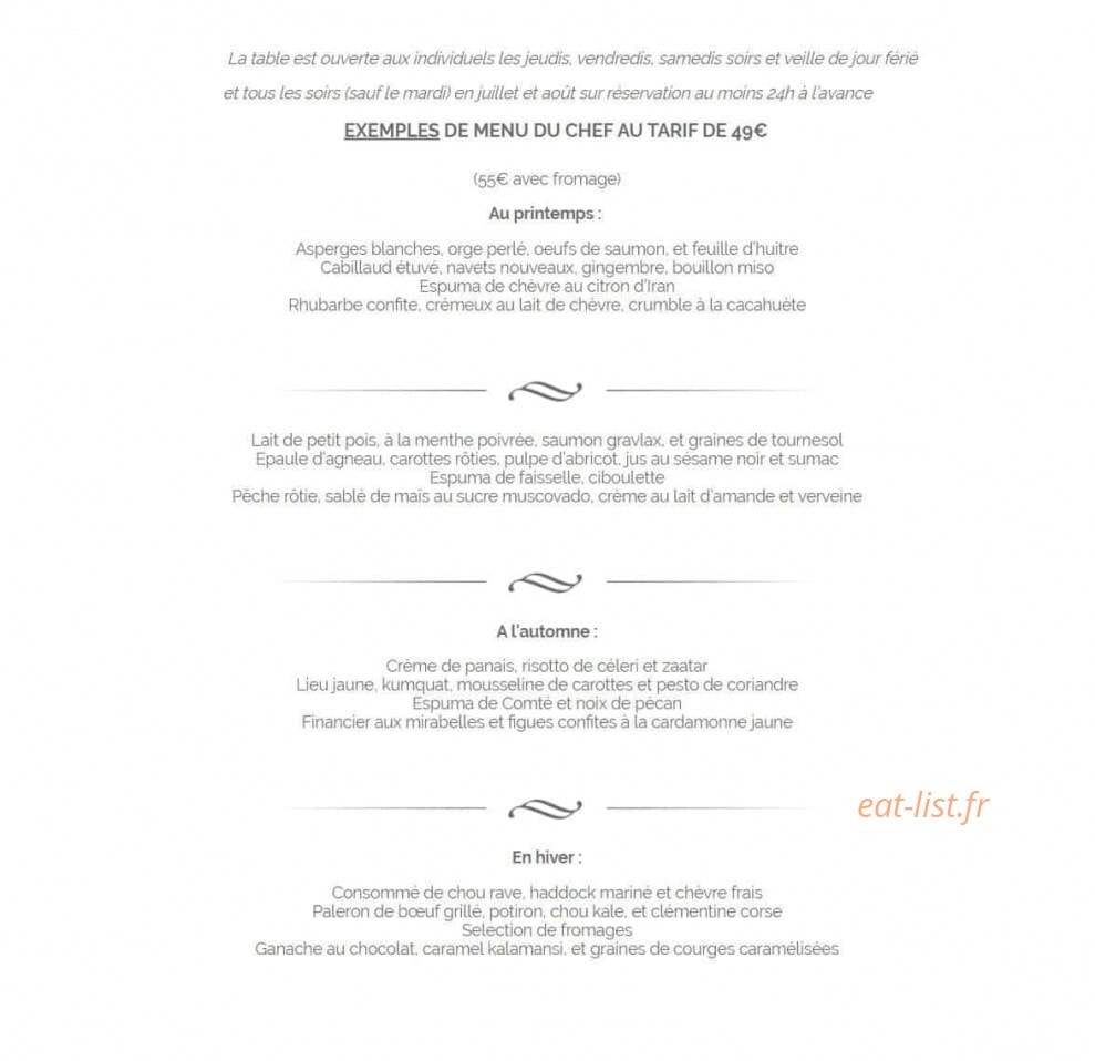 Manoir de Surville — carte page 1