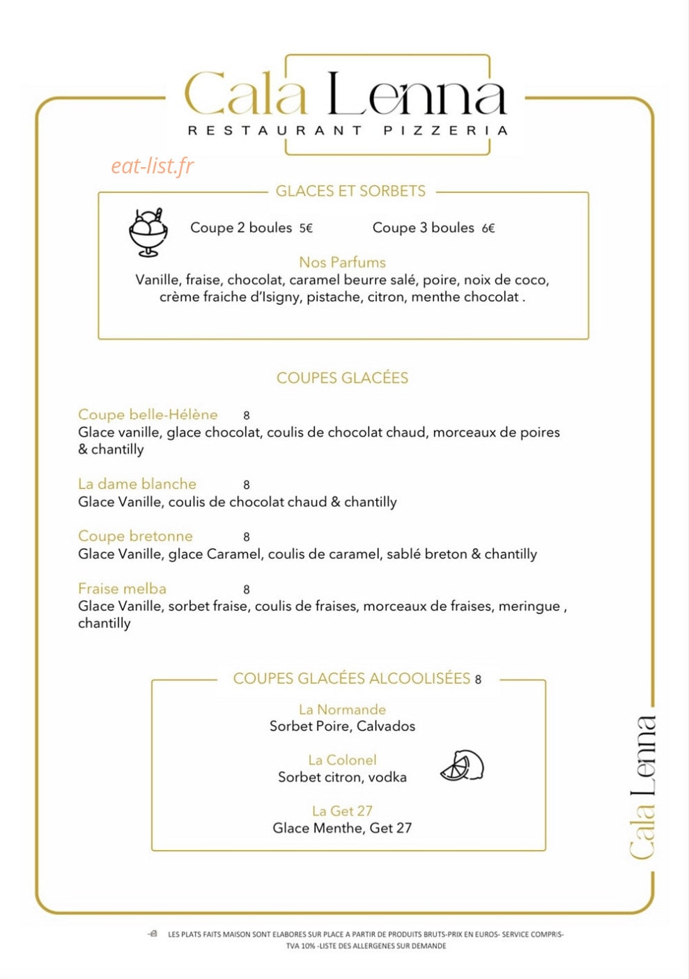 Cala Lenna — carte page 7