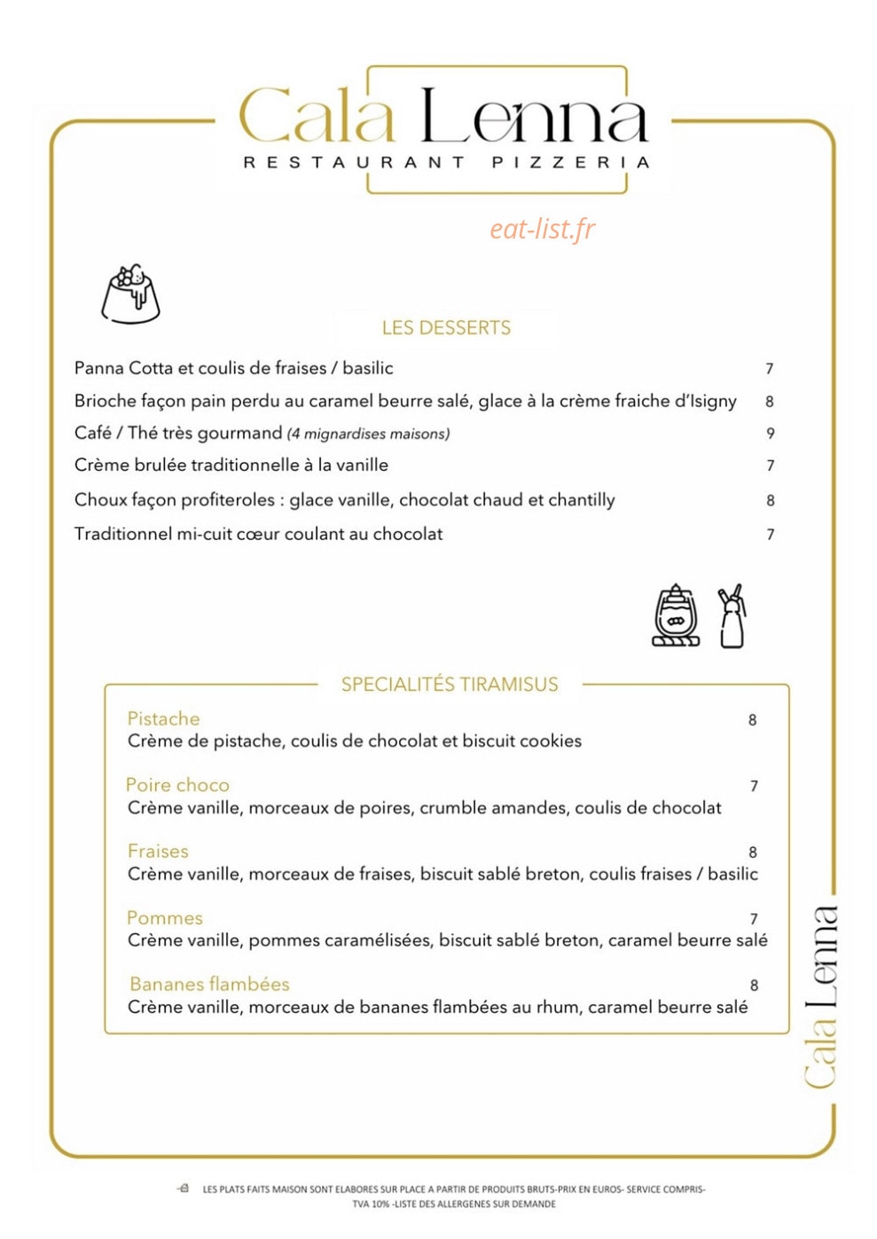 Cala Lenna — carte page 6