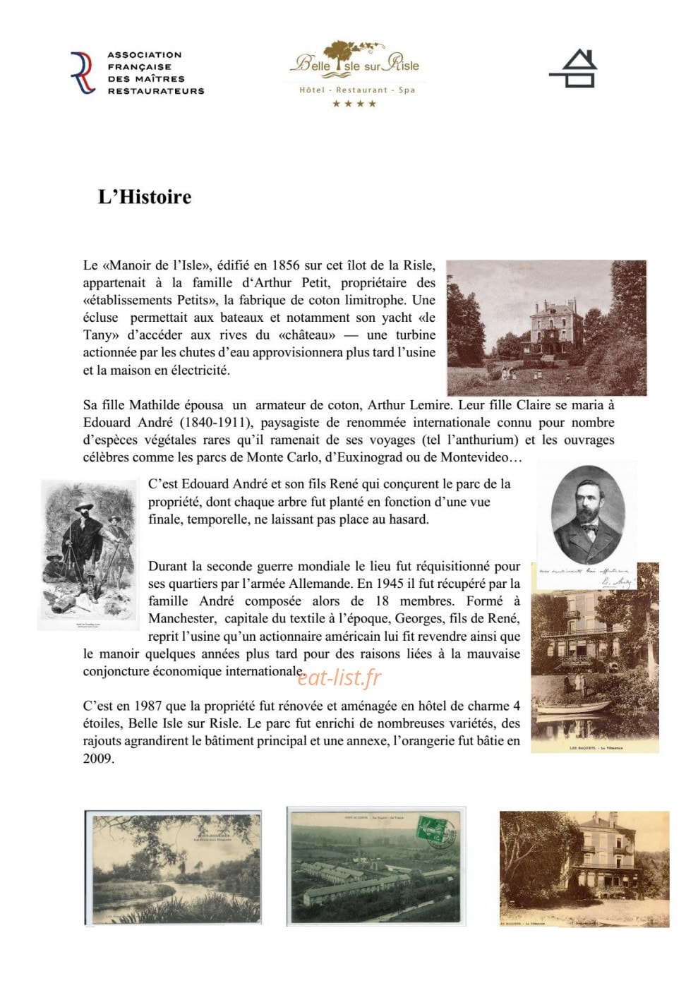 Belle Isle sur Risle — carte page 9