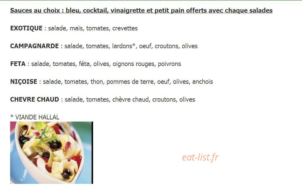 Delices pizza — carte page 3