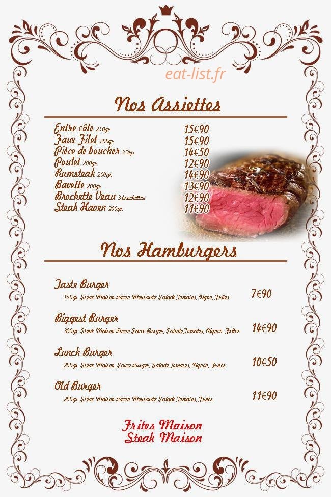 Eighty's Pizza — carte page 3
