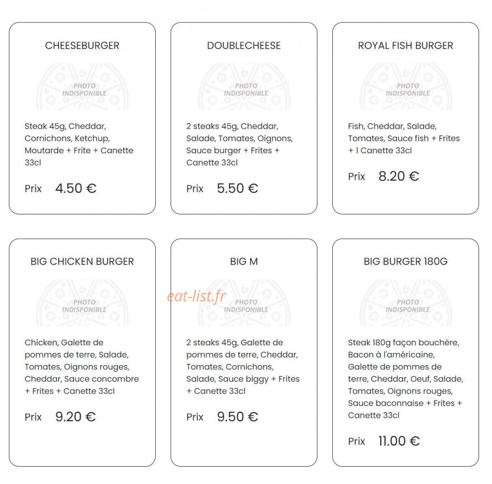 Le BCBG — carte page 1