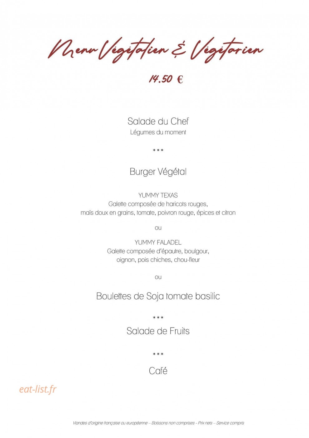 Le Discret — carte page 6