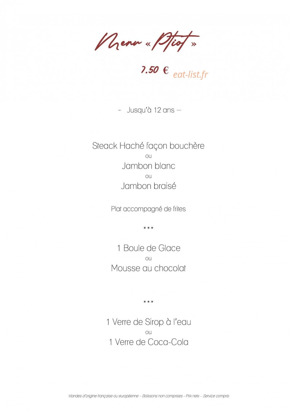 Le Discret — carte page 7