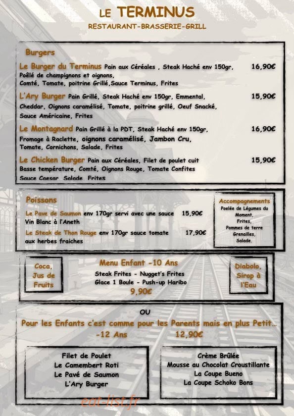 Le Terminus — carte page 2