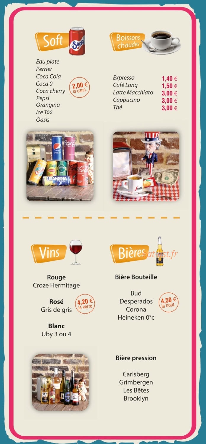 O'Diner — carte page 7