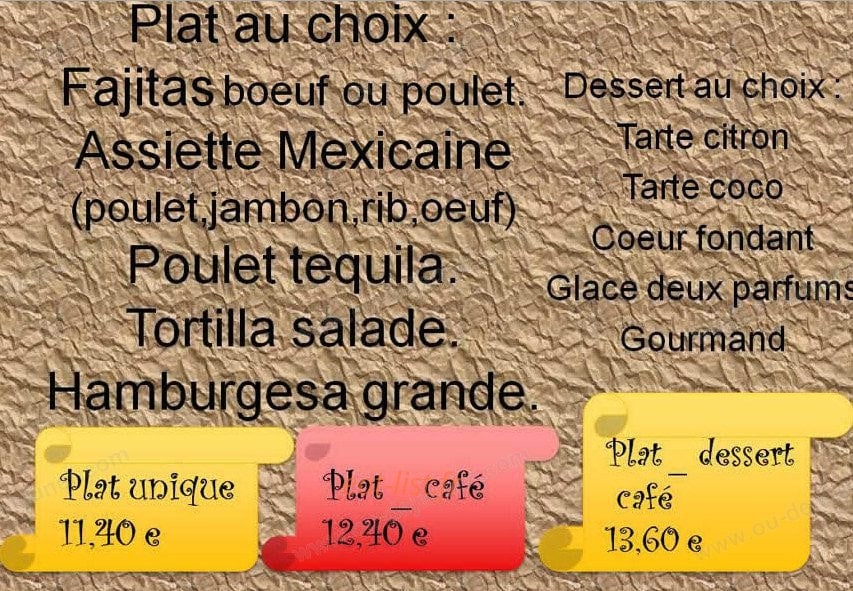 Casa Del Papito — carte page 1
