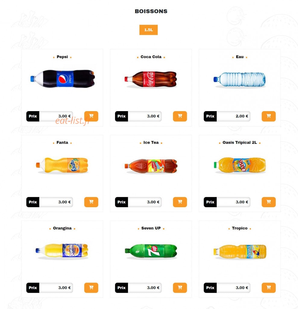 My Burger — carte page 13