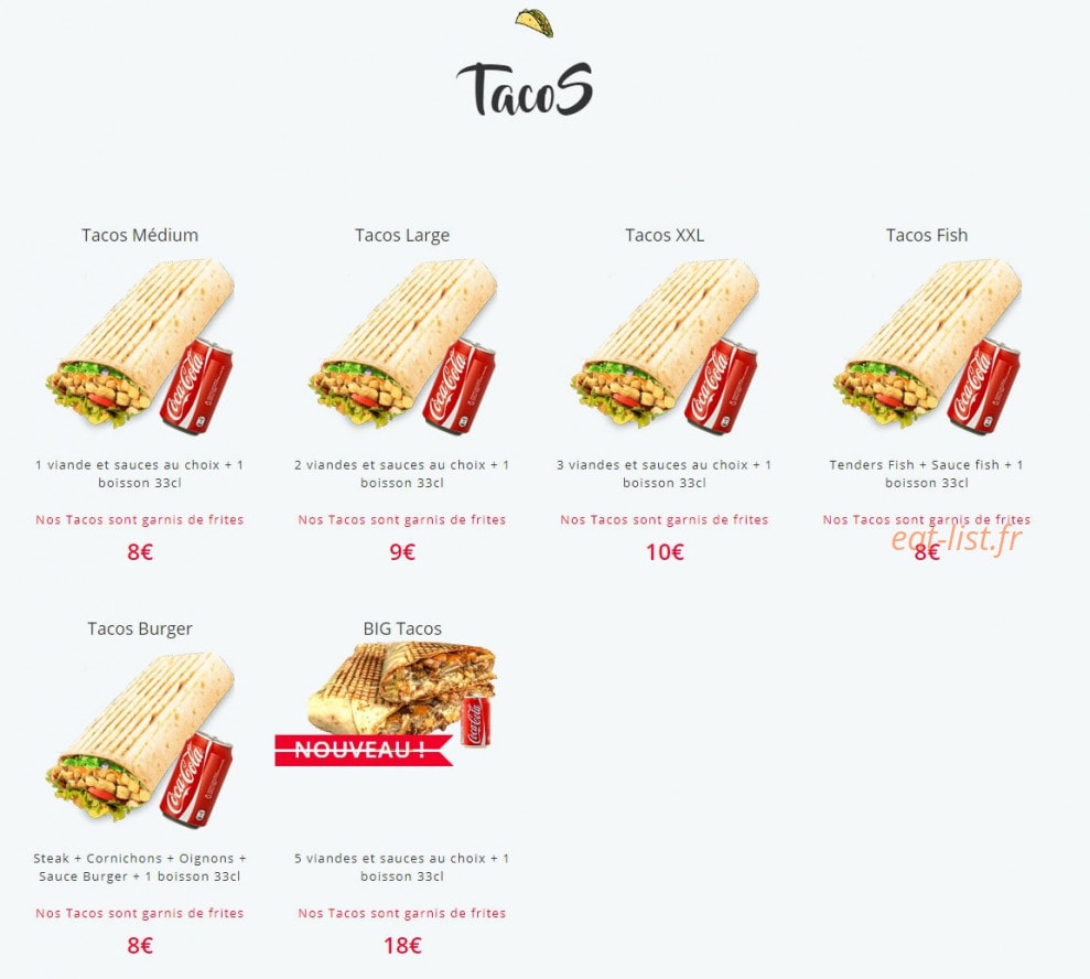 Napoli Pizza — carte page 5