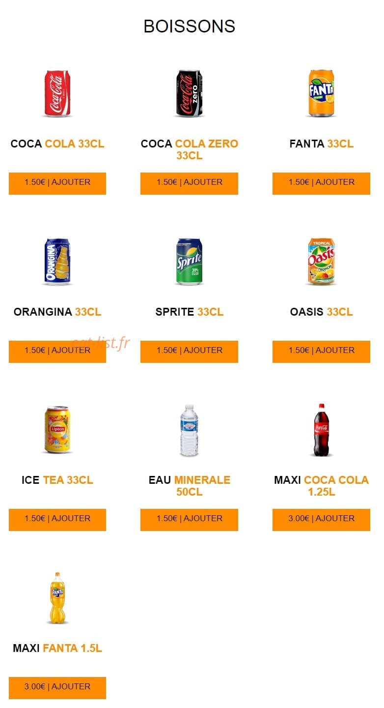 Allo pronto pizza — carte page 11