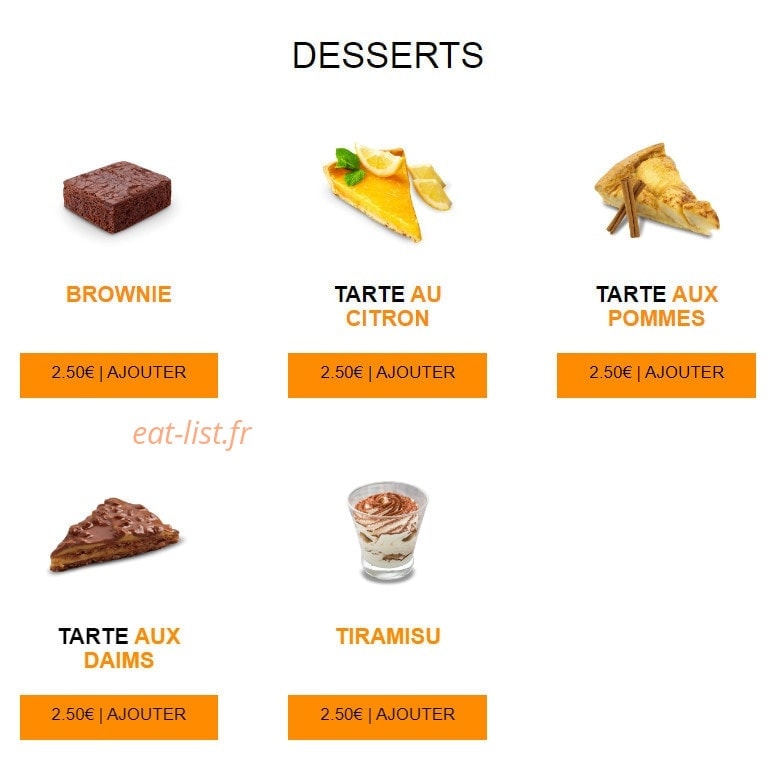 Allo pronto pizza — carte page 9