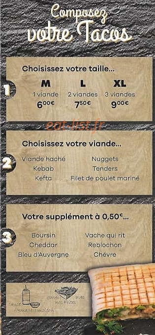 O Petit Creux — carte page 4