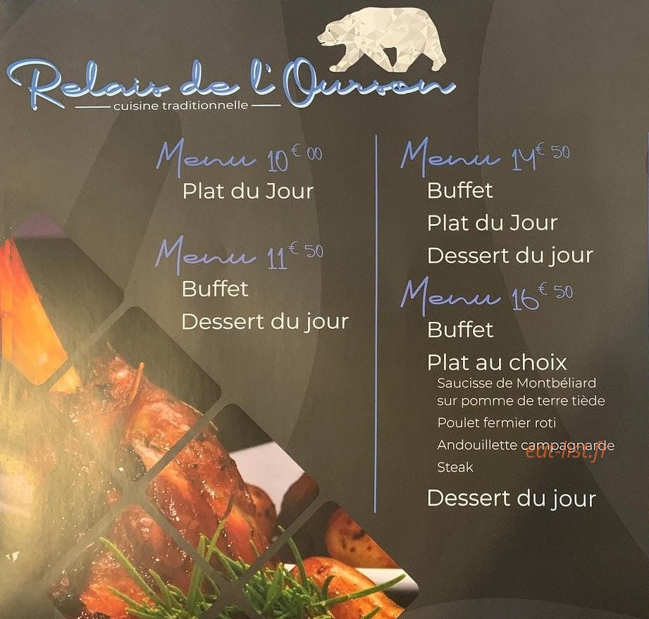 Relais de l'ourson — carte page 1