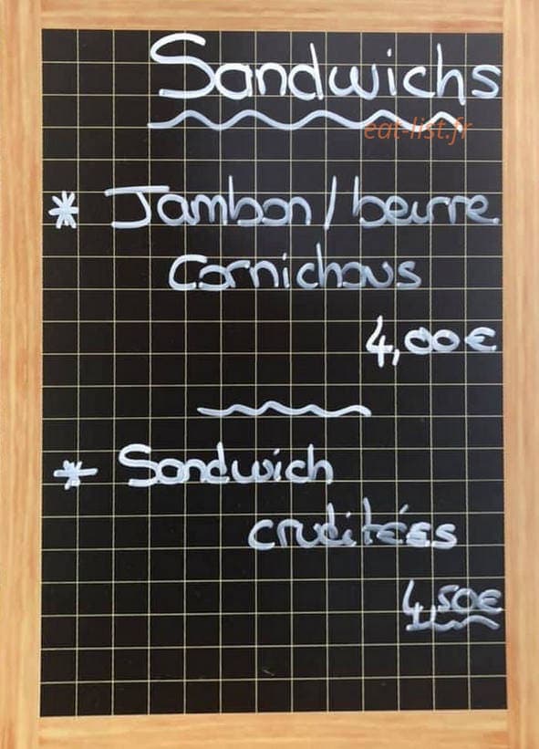 Restaurant du Golf de Gaillon — carte page 2