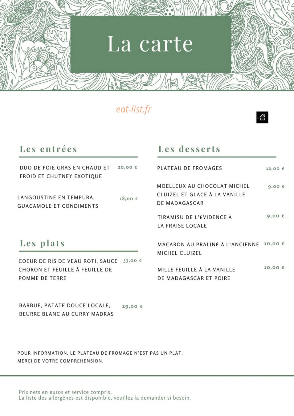 L’évidence — carte page 5
