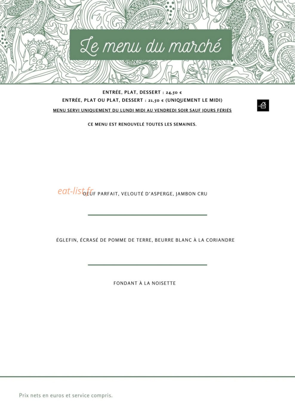 L’évidence — carte page 1