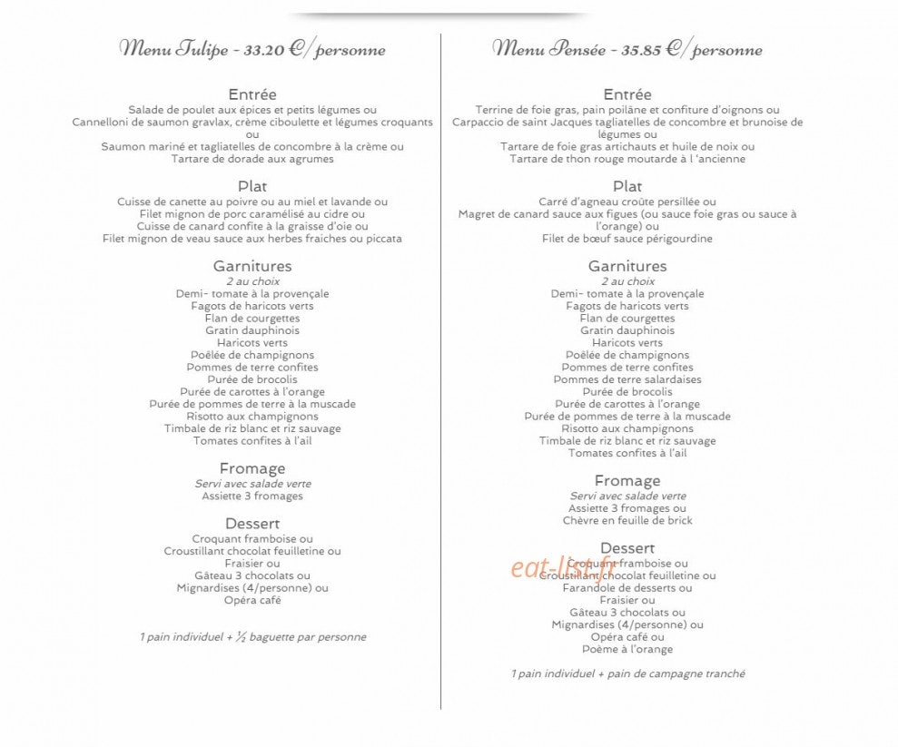 Mélhan Traiteur — carte page 7