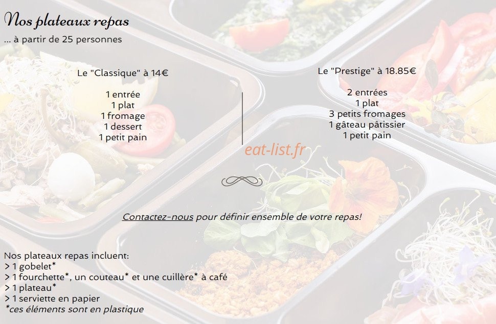 Mélhan Traiteur — carte page 9