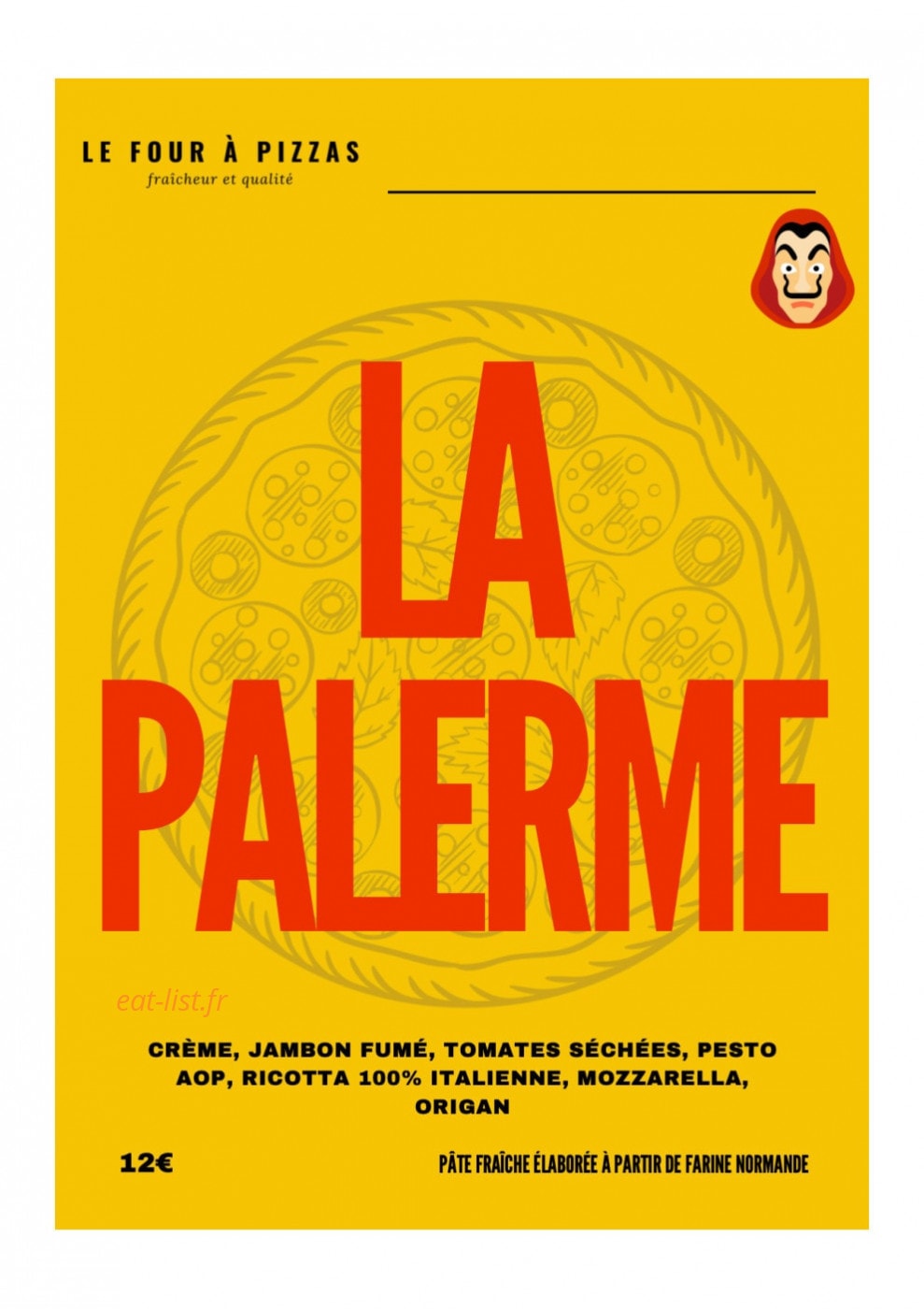 Le Four à Pizzas — carte page 7