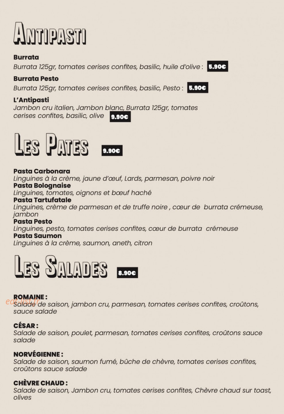 Pasta di mamma — carte page 1