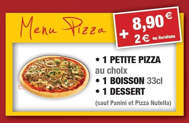 Pizza Flash — carte page 19