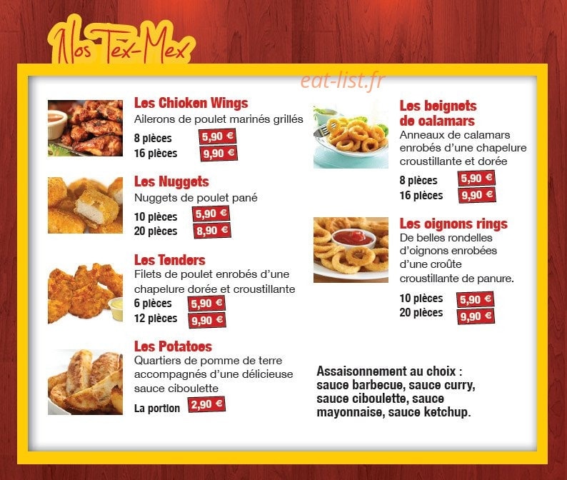 Pizza Flash — carte page 8