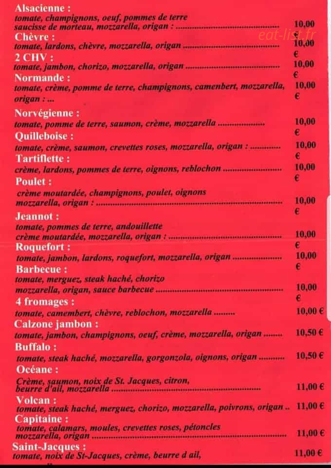 Pause pizza — carte page 3