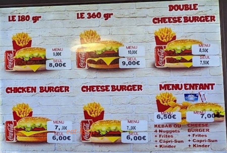 L'anka kebab — carte page 4