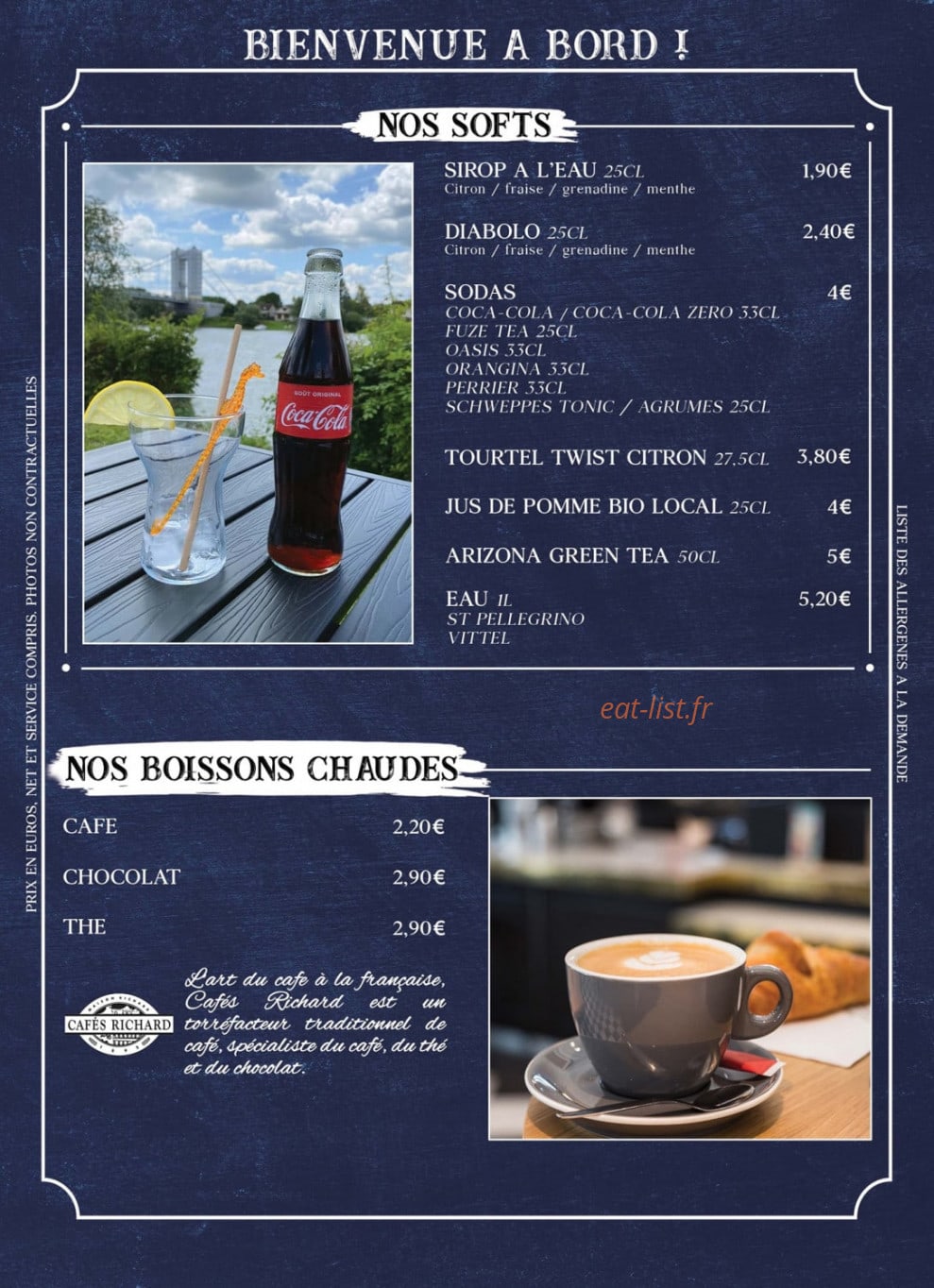 La Capitainerie — carte page 2