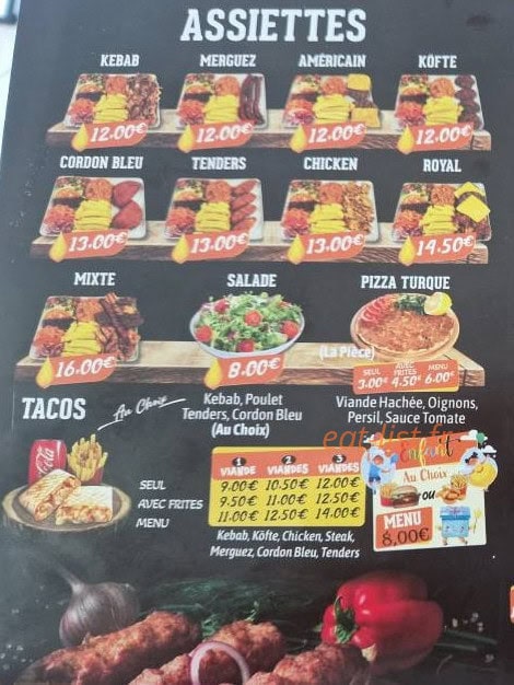 Tonton kebab — carte page 3