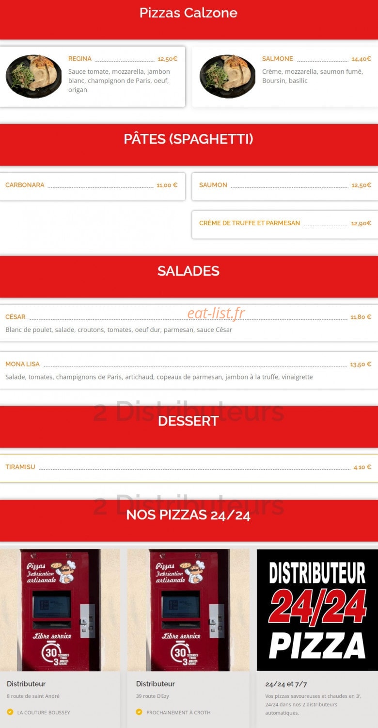 Le Monalisa — carte page 3