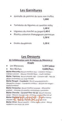Le comptoir de l'arboretum — carte page 3