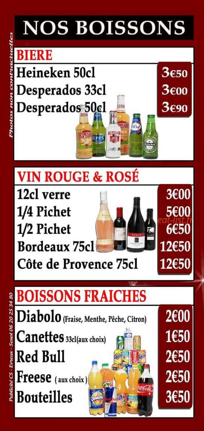 Bonne appétit 27 épi d or — carte page 5