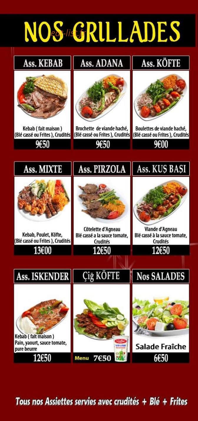 Bonne appétit 27 épi d or — carte page 2
