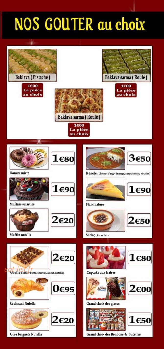 Bonne appétit 27 épi d or — carte page 4