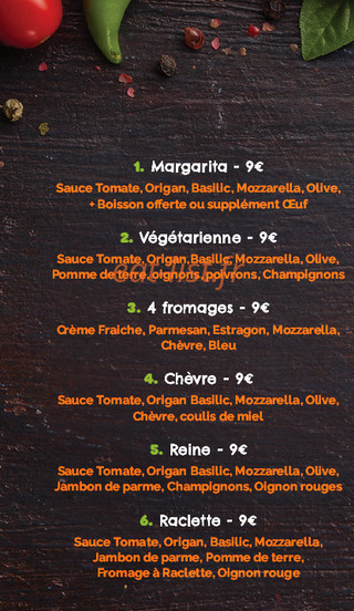 Pizz alpha — carte page 1