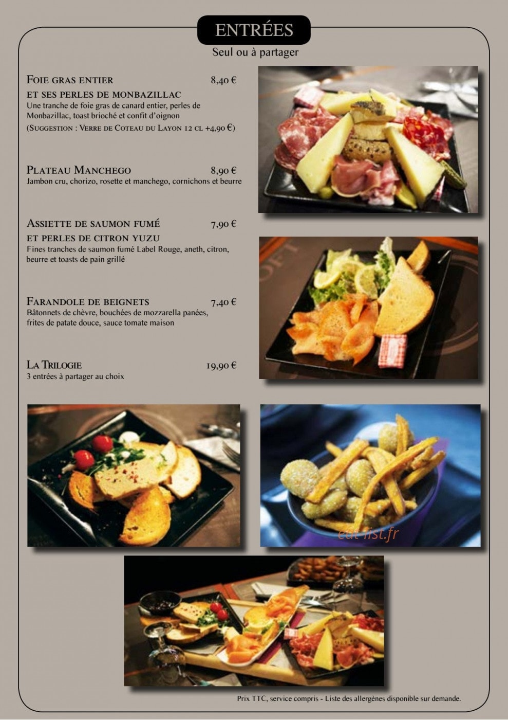 Le Loft — carte page 6